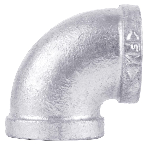 B & K STZ Industries 3/8 in. FIP each X 3/8 in. D FIP Galvanized Malleable Iron 90 Degree Elbow 311UPE90-38 - main